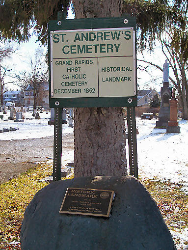 St. Andrews Cemetery Sign
