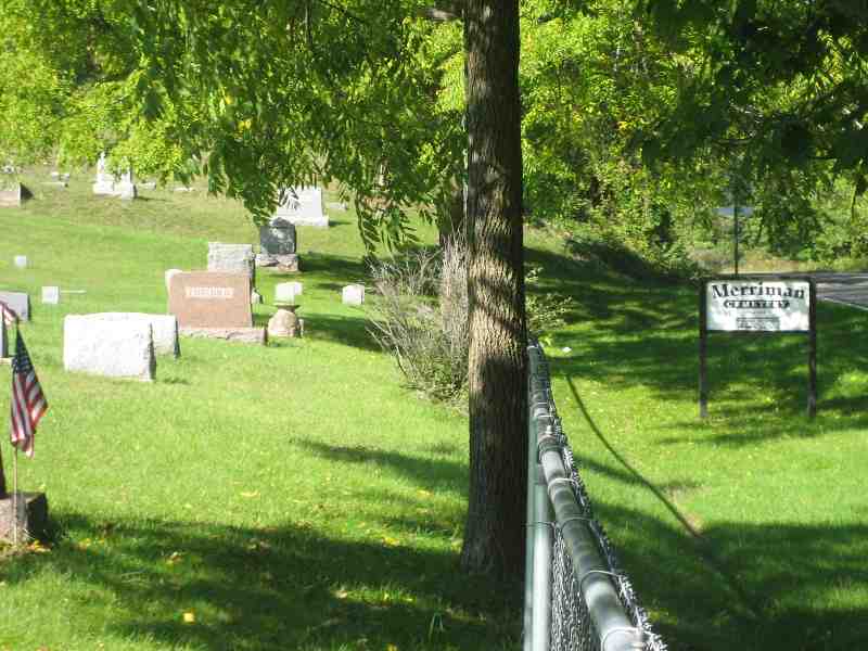 Merriman Cemetery Sign