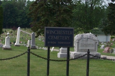 Wincherster Cemetery Sign