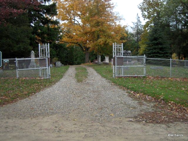 Hunters Creek Cemetery entrance