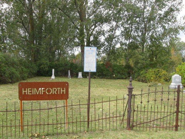Heimforth Family Cemetery