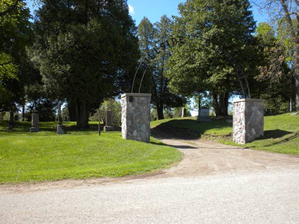 Hillside Cemetery Entrance