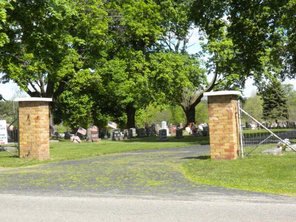 Maple Shade Cemetery Entrance