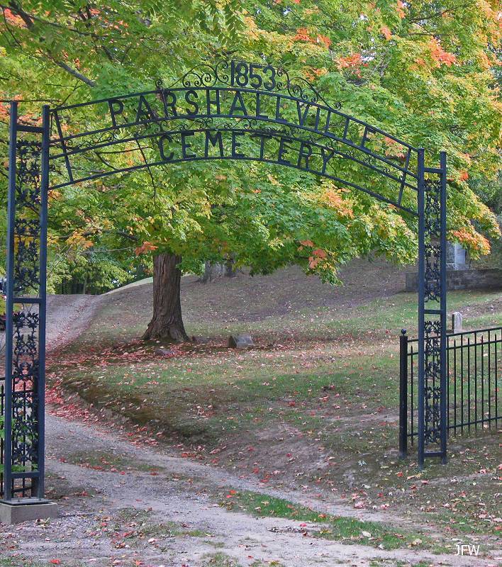 Parshallville Cemetery Entrance