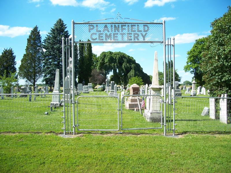 Plainfield Cemetery Entrance