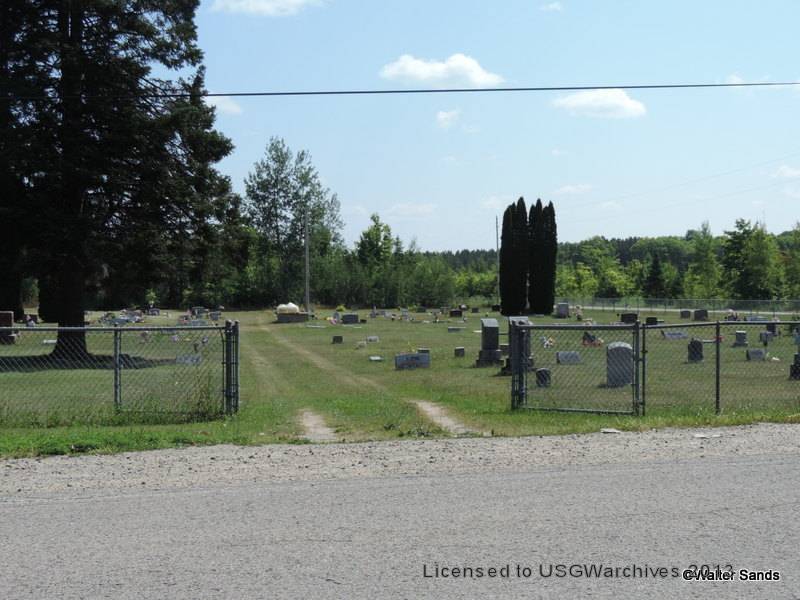 Columbus Township Cemetery Entrance