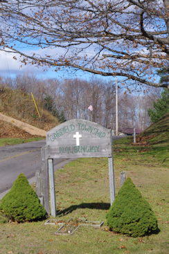 Garfield Township Cemetery Sign
