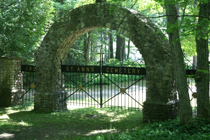 St. Anne's Cemetery entrance