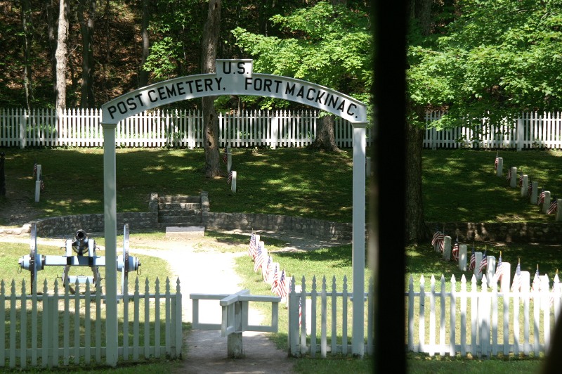U.S. Post Cemetery entrance