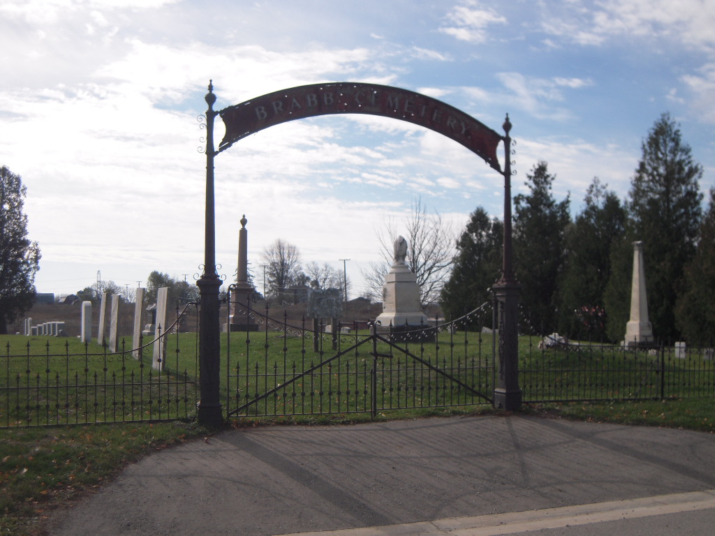 Brabb Cemetery Entrance
