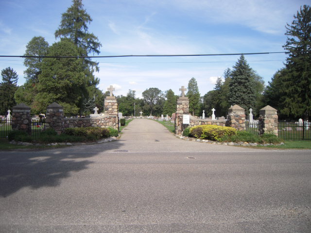 St. Mary Cemetery Entrance