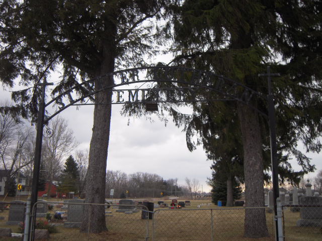 St. Peter's Lutheran Church Cemetery entrance