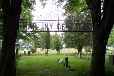 Martiny Cemetery entrance