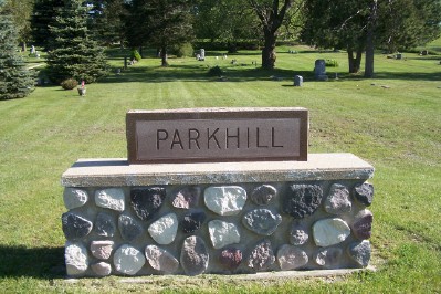 Parkhill Cemetery Sign