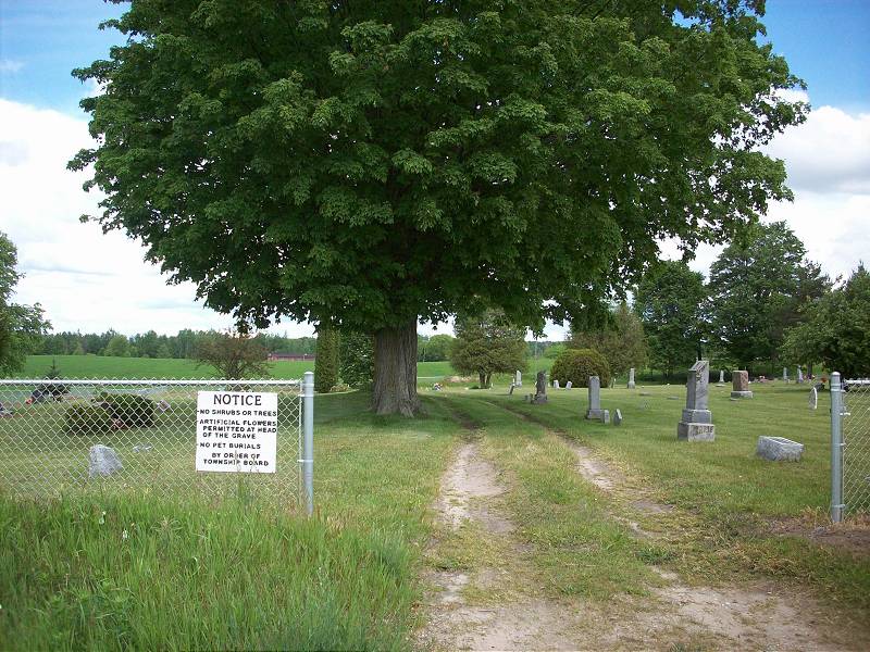 Riverside Township Cemetery Entrance