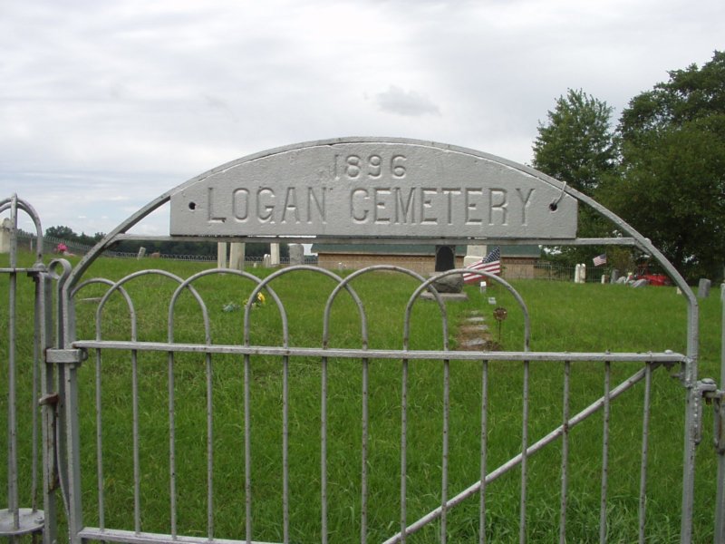 Logan Cemetery Entrance