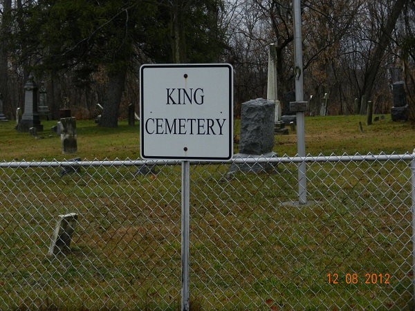 King Cemetery Entrance