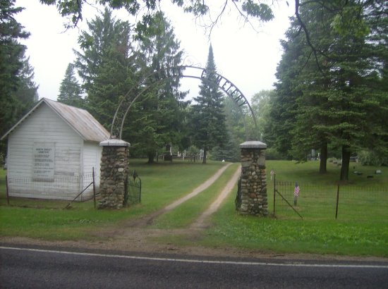 North Ensley Cemetery sign