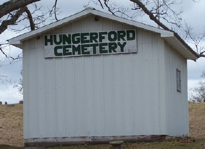 Hungerford Cemetery Sign
