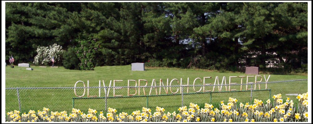 Olive Branch Cemetery Entrance
