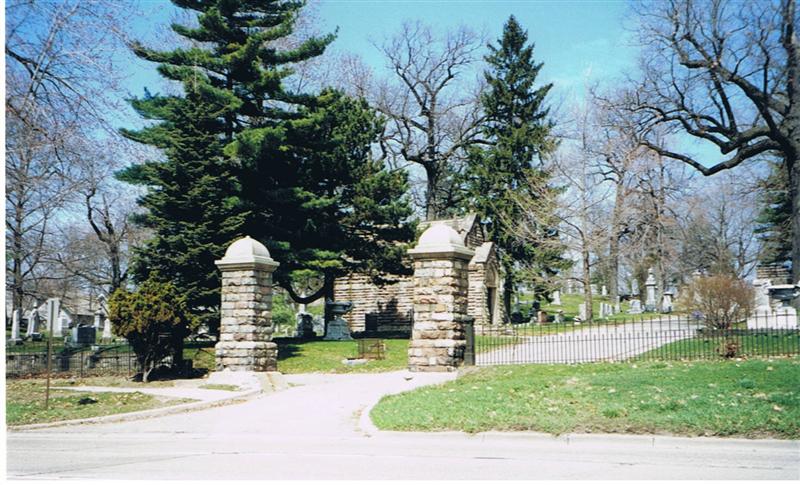 Oak Hill Cemetery Entrance