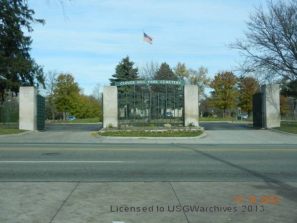 Clover Hill Park Cemetery Entrance