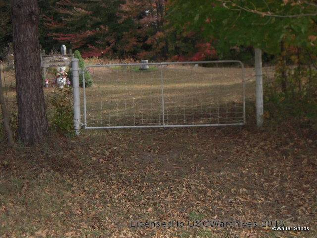 Bittner Cemetery entrance