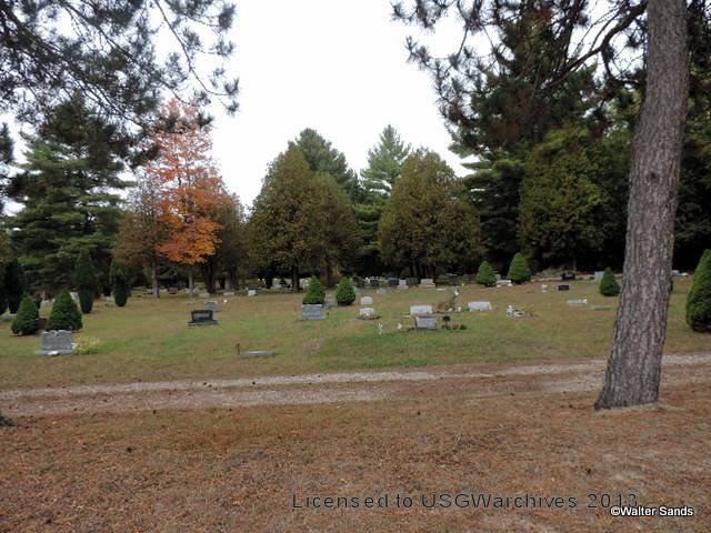 Hersey Cemetery overview