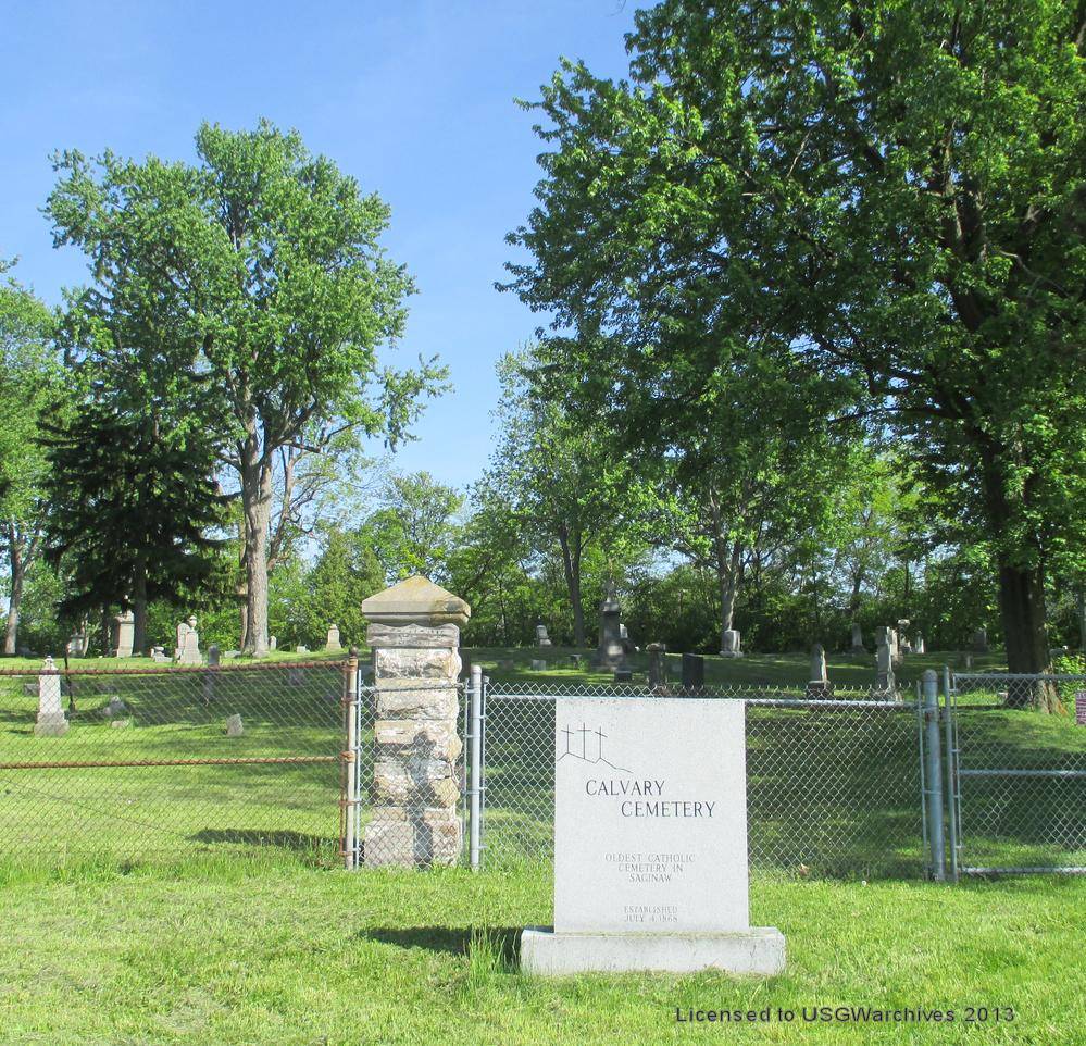 Calvary Cemetery Entrance