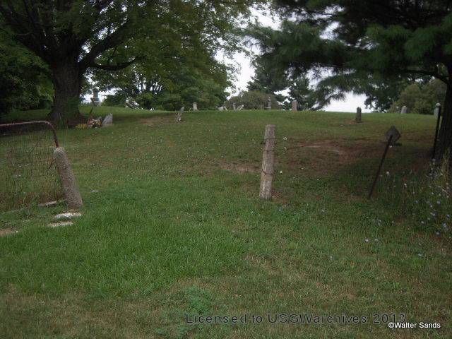 Long Cemetery entrance