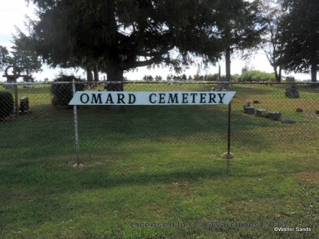 Omard Cemetery overview