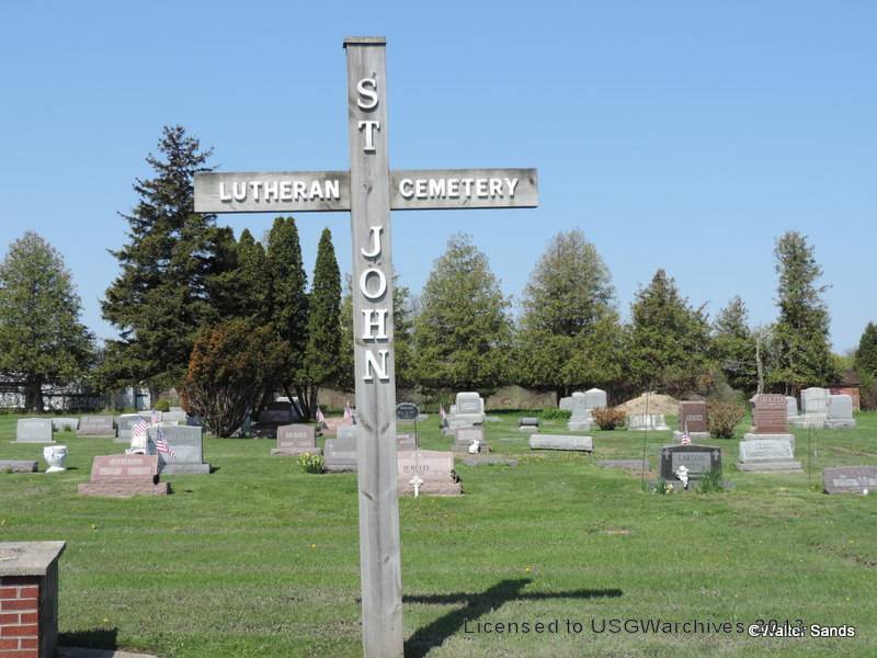 St. John's Lutheran Cemetery Cross