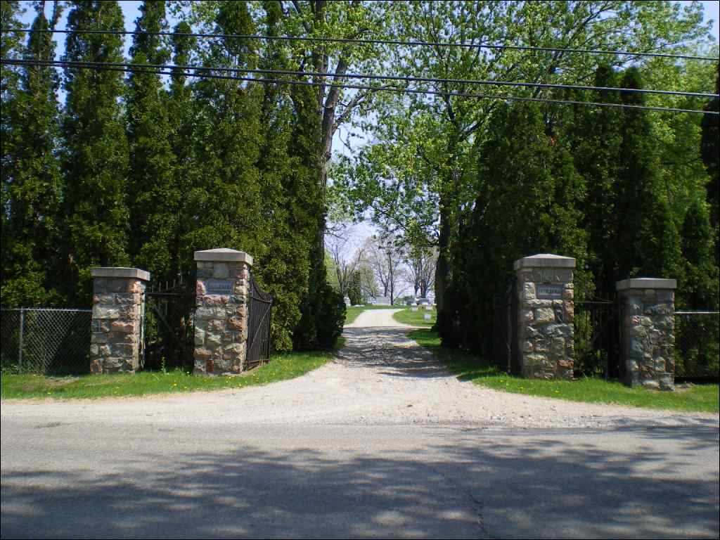 St. Paul Catholic Cemetery Entrance
