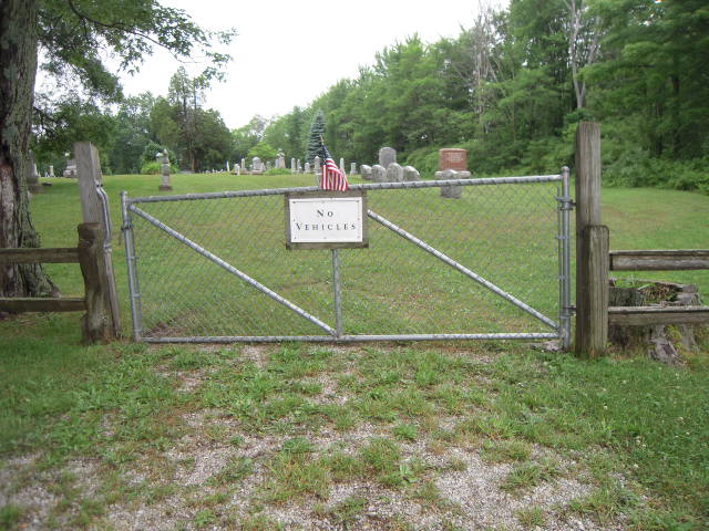 Balfour Cemetery Entrance