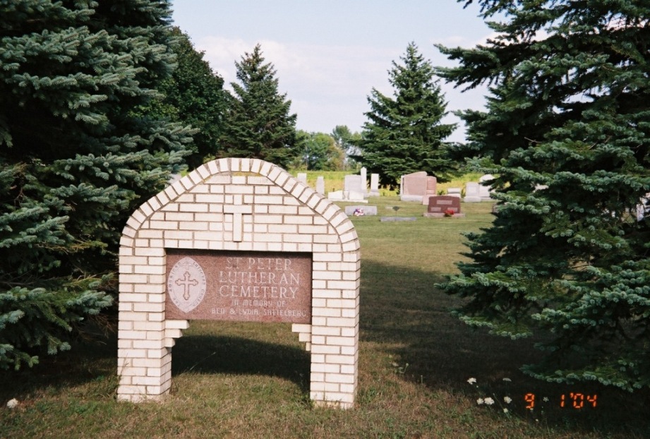 St. Peter Lutheran Cemetery Entrance