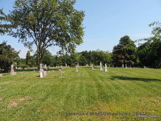 Siple Cemetery overview