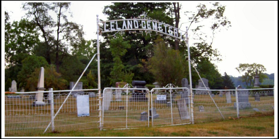 Leland Cemetery entrance