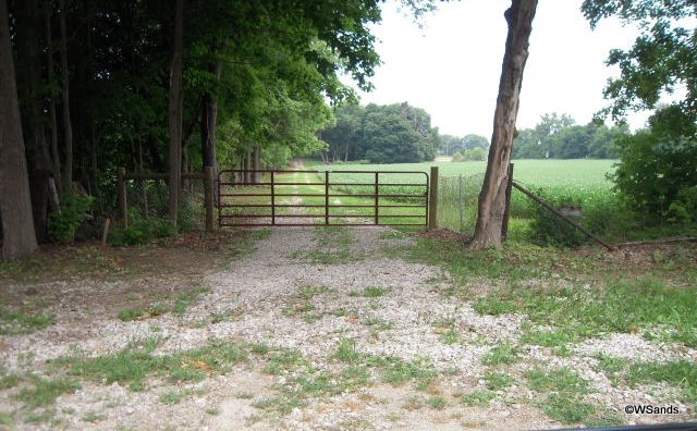 Lima Center Cemetery entrance