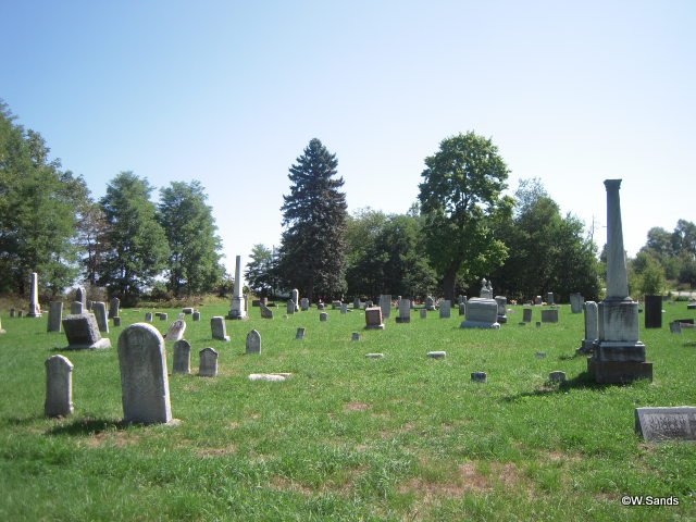 Sharon Center Cemetery overview