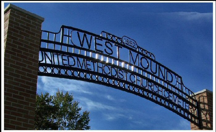 West Mound Cemetery Gate
