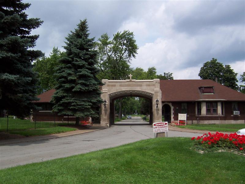 Holy Cross Cemetery Entrance