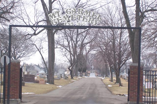 Mount Carmel Cemetery Entrance
