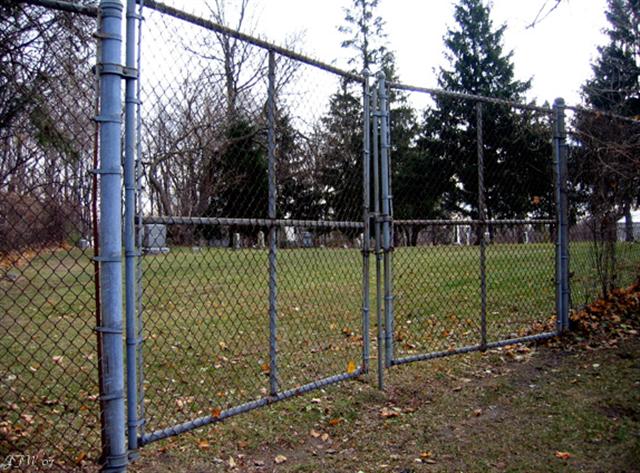 Old Baptist Cemetery Entrance