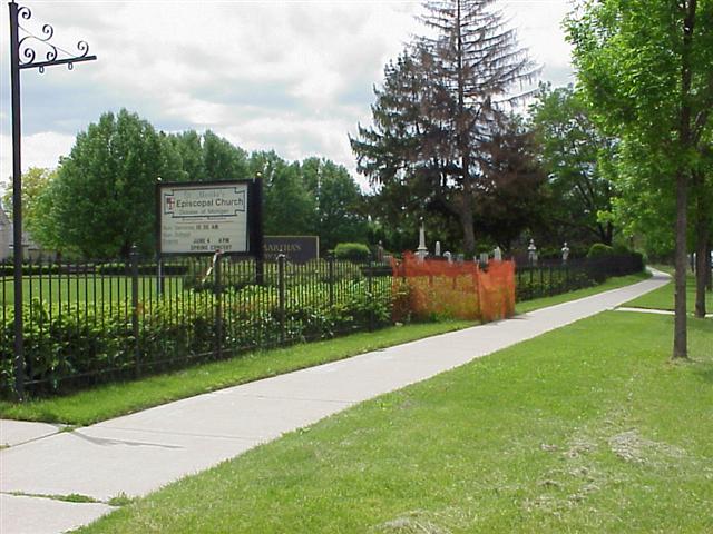 St. Martha's Church Cemetery Entrance