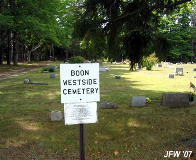 West Boon Cemetery