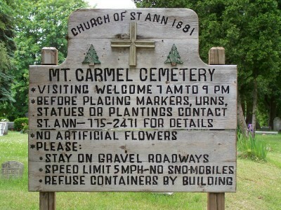 Mount Carmel Rules