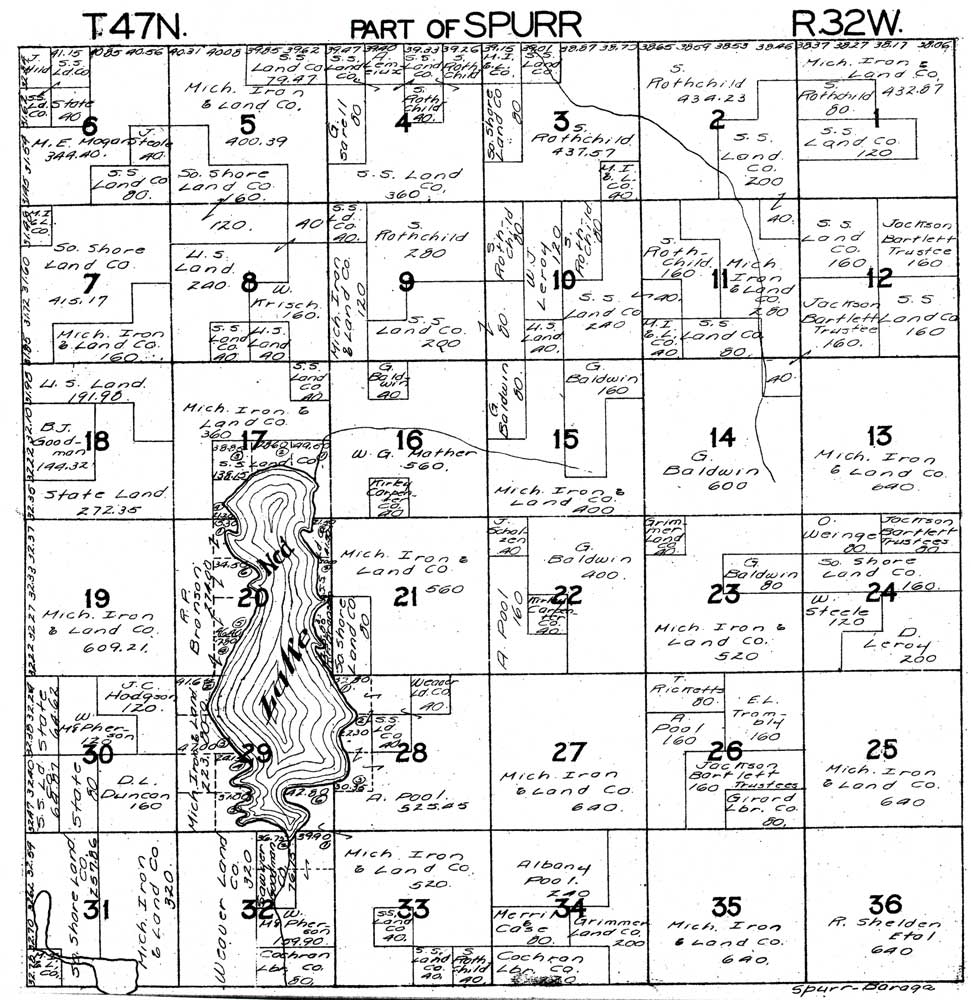 Part of Spurr Township T47N R32W