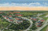 WMU campus aerial view, 1945