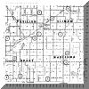 Map for Cemeteries in the South Eastern Part of Kalamazoo