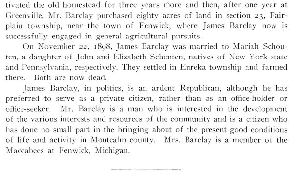 James Barclay Bio